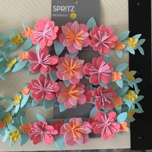 Felt flower headband